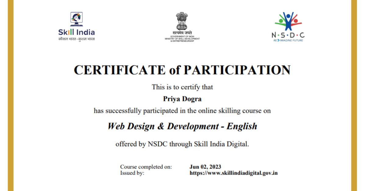 Skill India Course – बिना डिग्री के कमाएं ₹50,000+