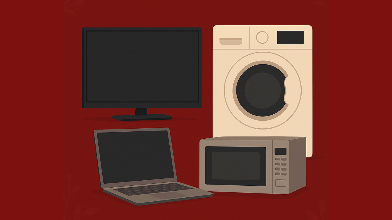 इलेक्ट्रॉनिक्स और होम अप्लायंसेज़ की बिक्री